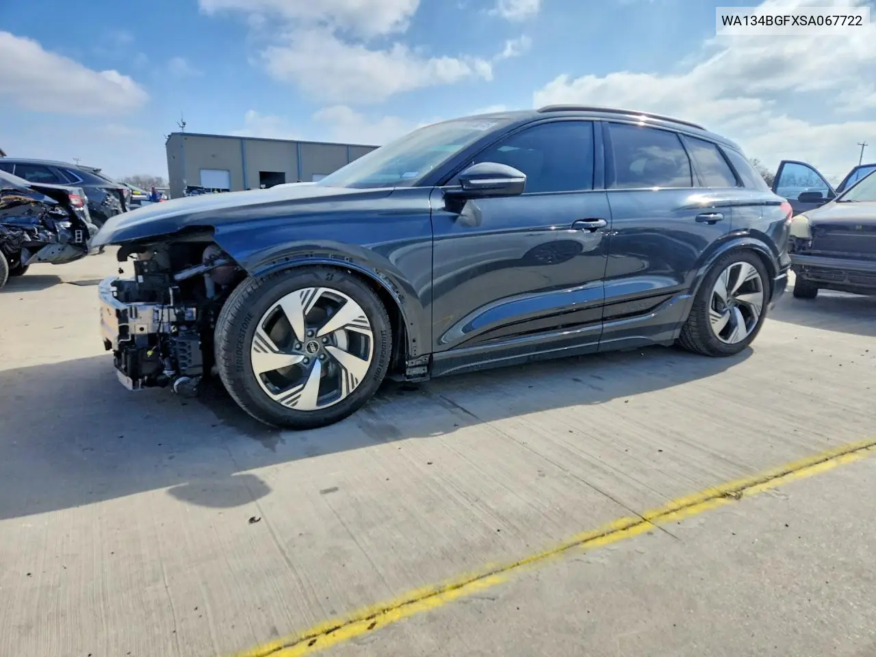 WA134BGFXSA067722 2025 Audi Q6 E-Tron Prestige