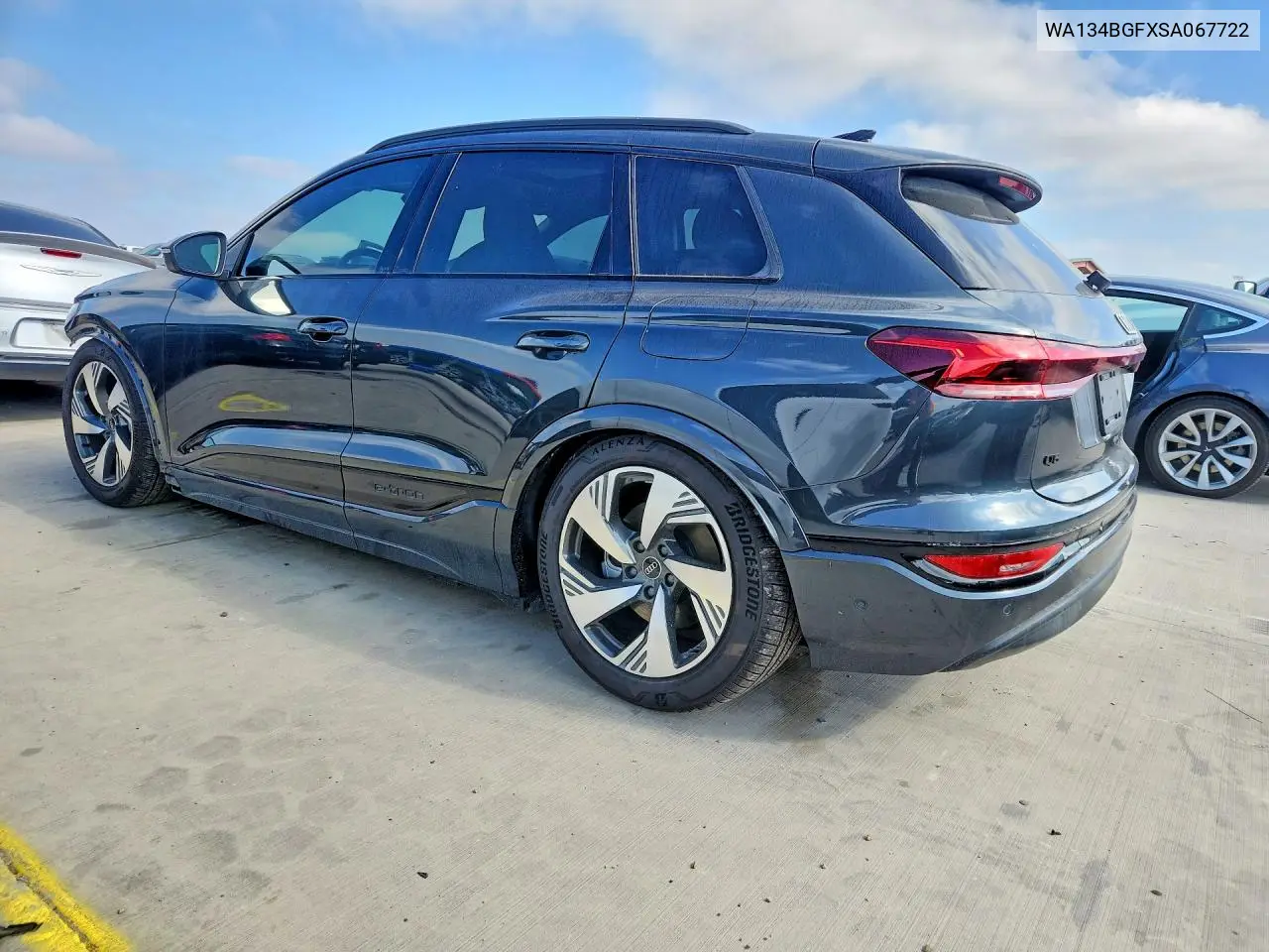 WA134BGFXSA067722 2025 Audi Q6 E-Tron Prestige