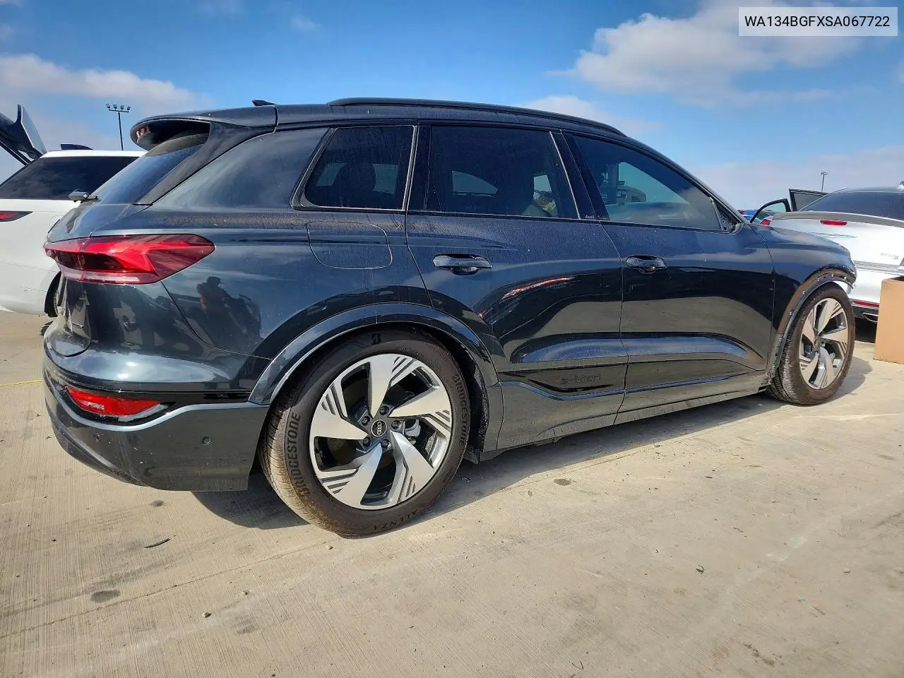 WA134BGFXSA067722 2025 Audi Q6 E-Tron Prestige