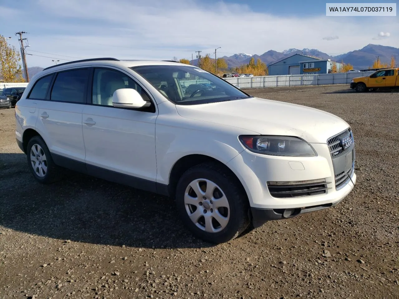 WA1AY74L07D037119 2007 Audi Q7 3.6 Quattro