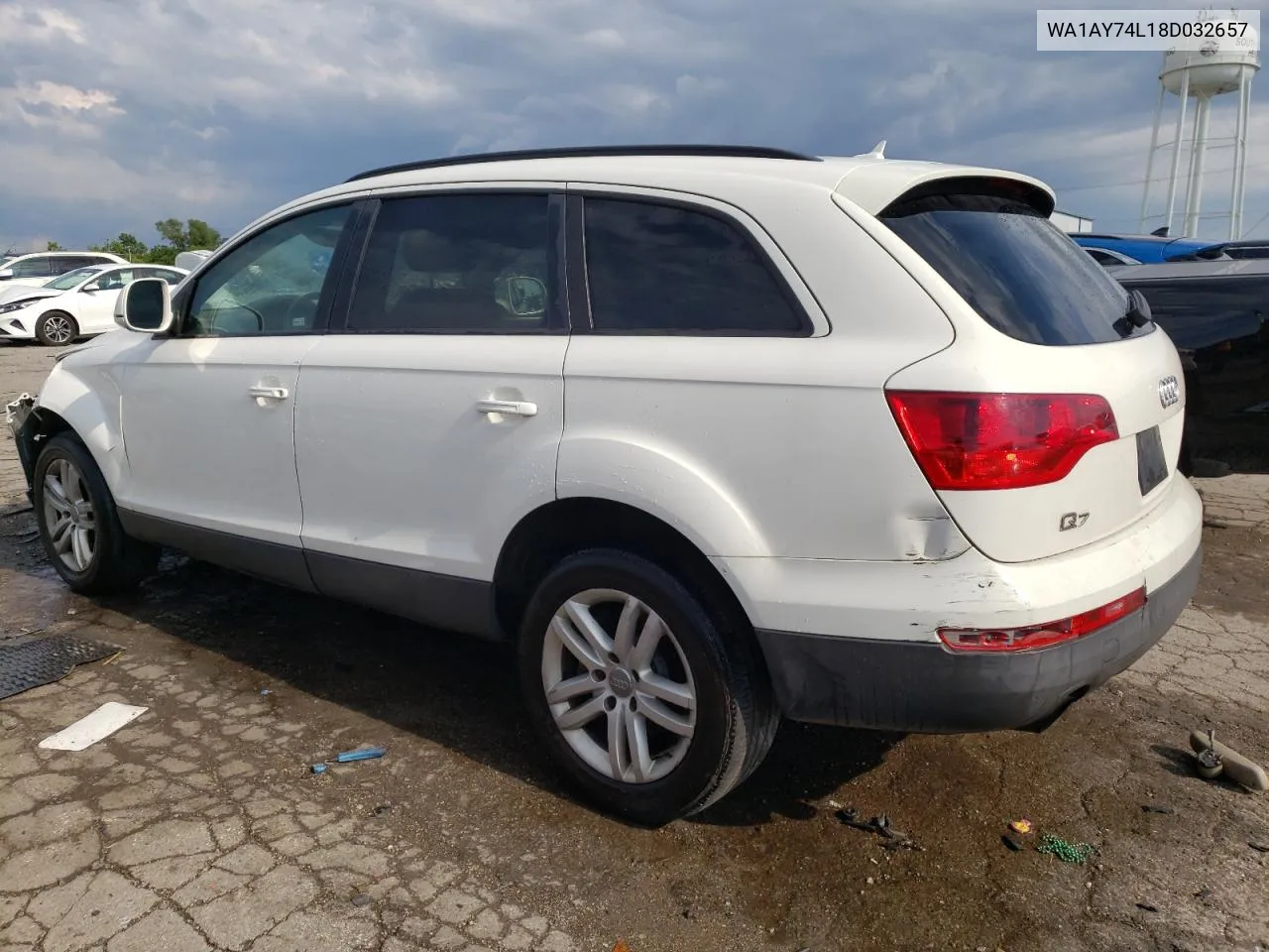 2008 Audi Q7 3.6 Quattro VIN: WA1AY74L18D032657 Lot: 58946804