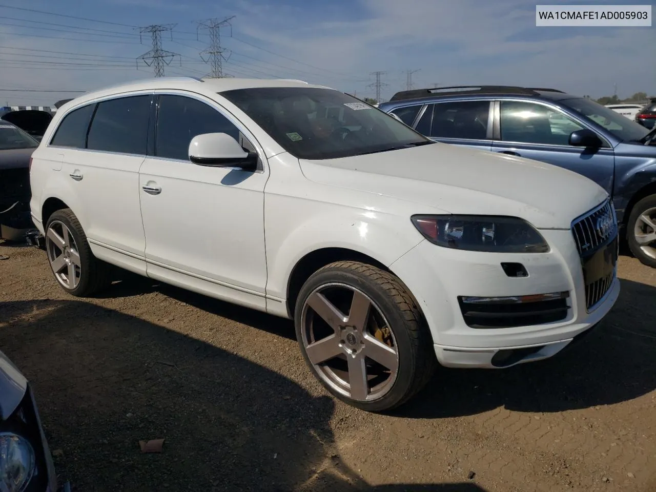 2010 Audi Q7 Premium VIN: WA1CMAFE1AD005903 Lot: 71349194