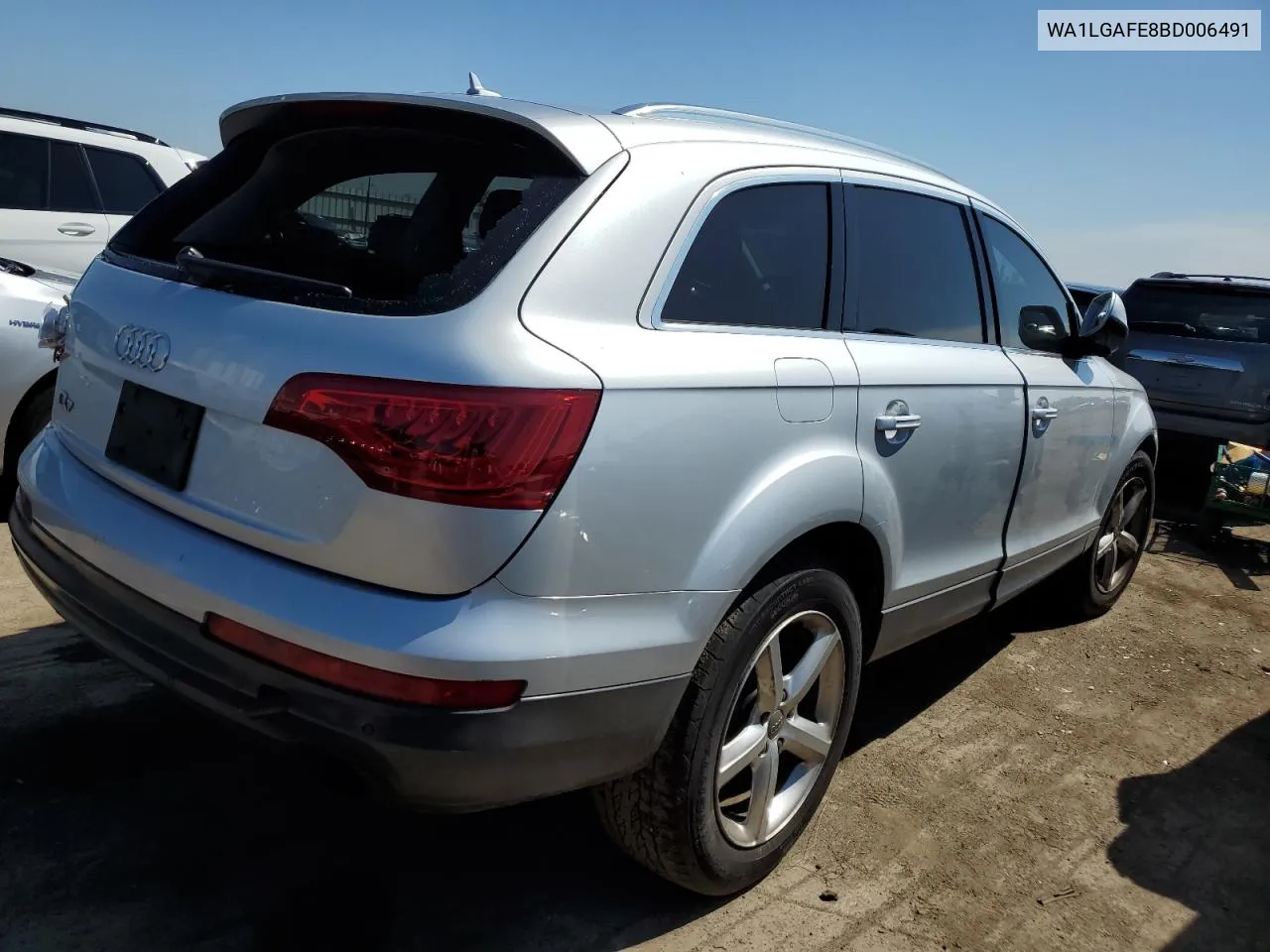 2011 Audi Q7 Premium Plus VIN: WA1LGAFE8BD006491 Lot: 55380434