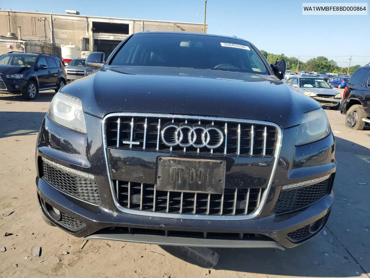 2011 Audi Q7 Prestige VIN: WA1WMBFE8BD000864 Lot: 55845534