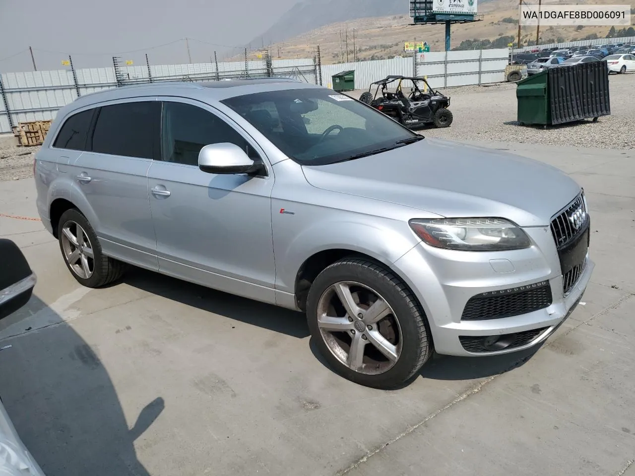 2011 Audi Q7 Prestige VIN: WA1DGAFE8BD006091 Lot: 71082514