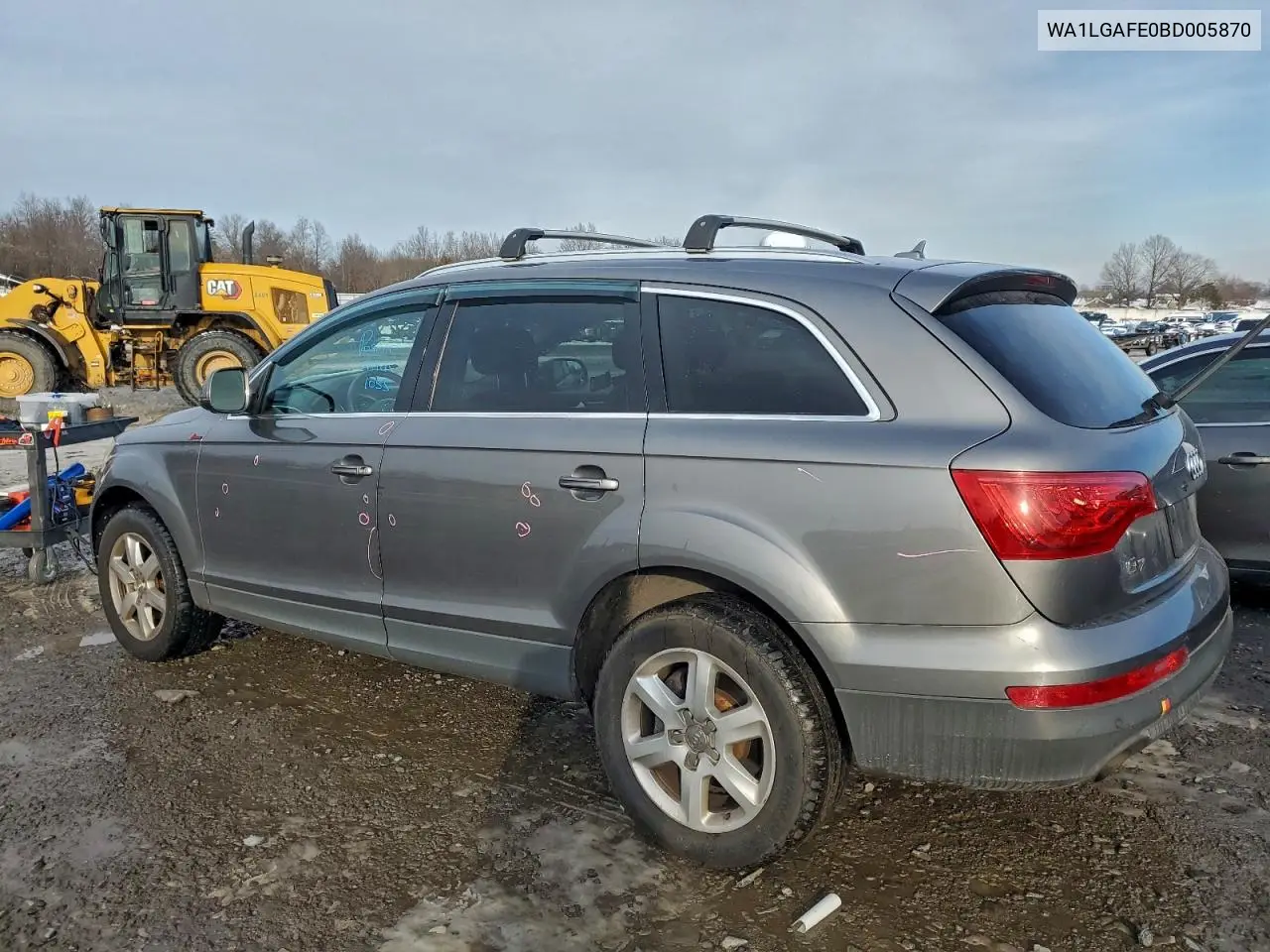 WA1LGAFE0BD005870 2011 Audi Q7 Premium Plus
