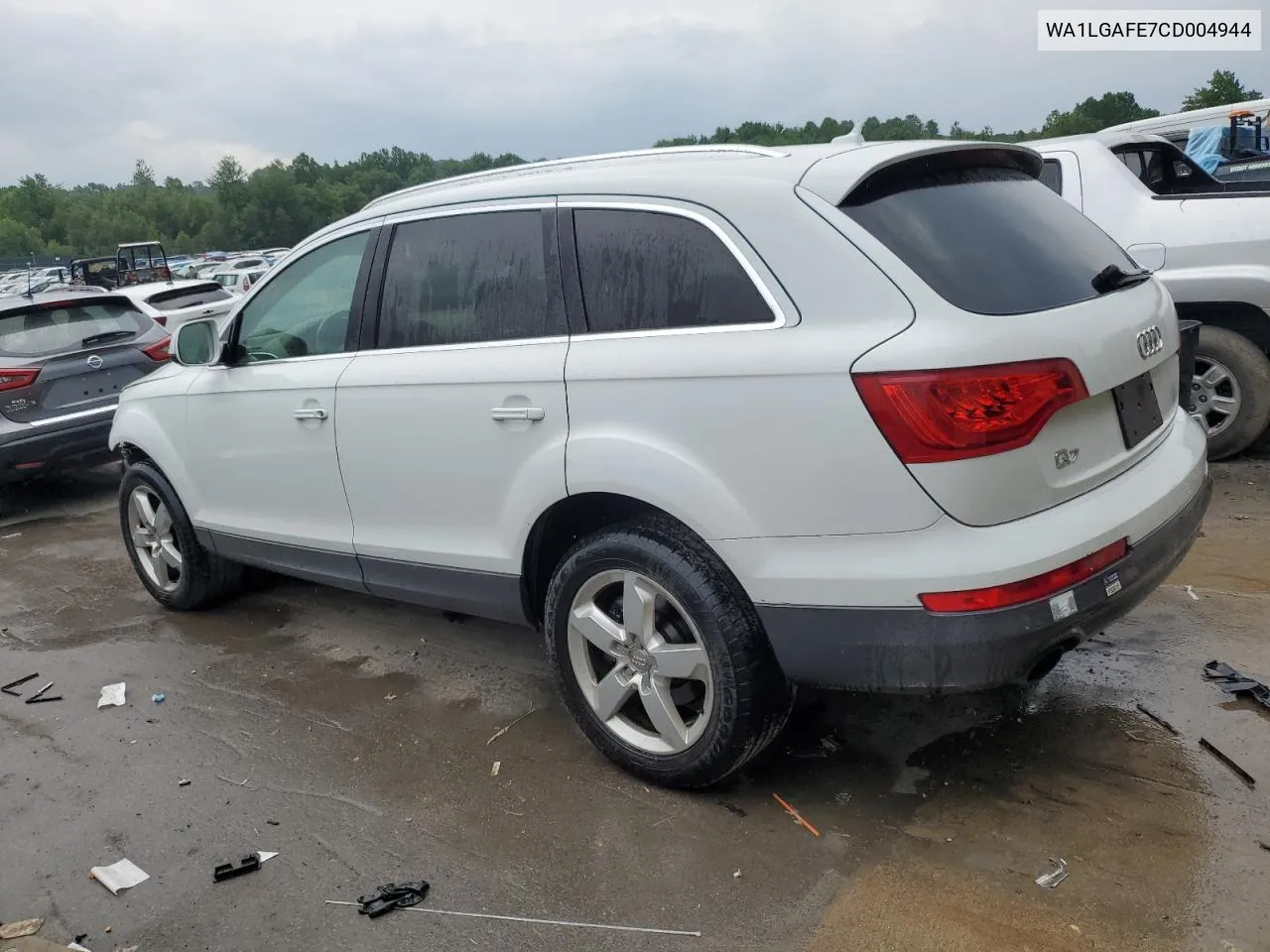 2012 Audi Q7 Premium Plus VIN: WA1LGAFE7CD004944 Lot: 58673064