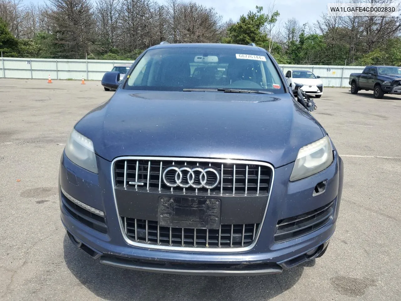 2012 Audi Q7 Premium Plus VIN: WA1LGAFE4CD002830 Lot: 60776144