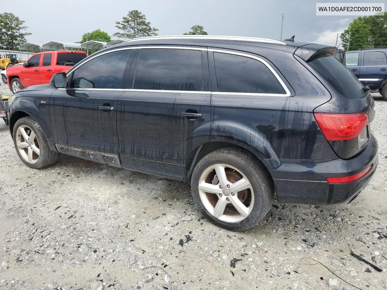 2012 Audi Q7 Prestige VIN: WA1DGAFE2CD001700 Lot: 60962244