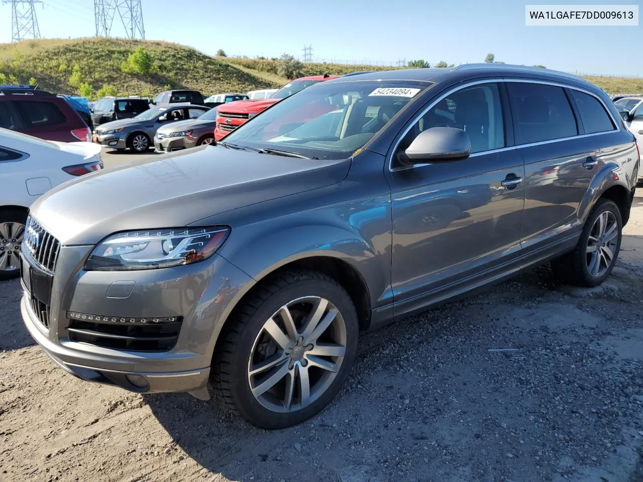 2013 Audi Q7 Premium Plus VIN: WA1LGAFE7DD009613 Lot: 54234094