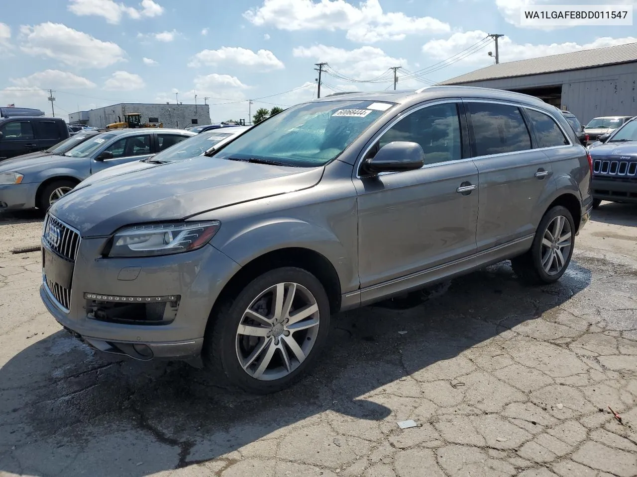 WA1LGAFE8DD011547 2013 Audi Q7 Premium Plus