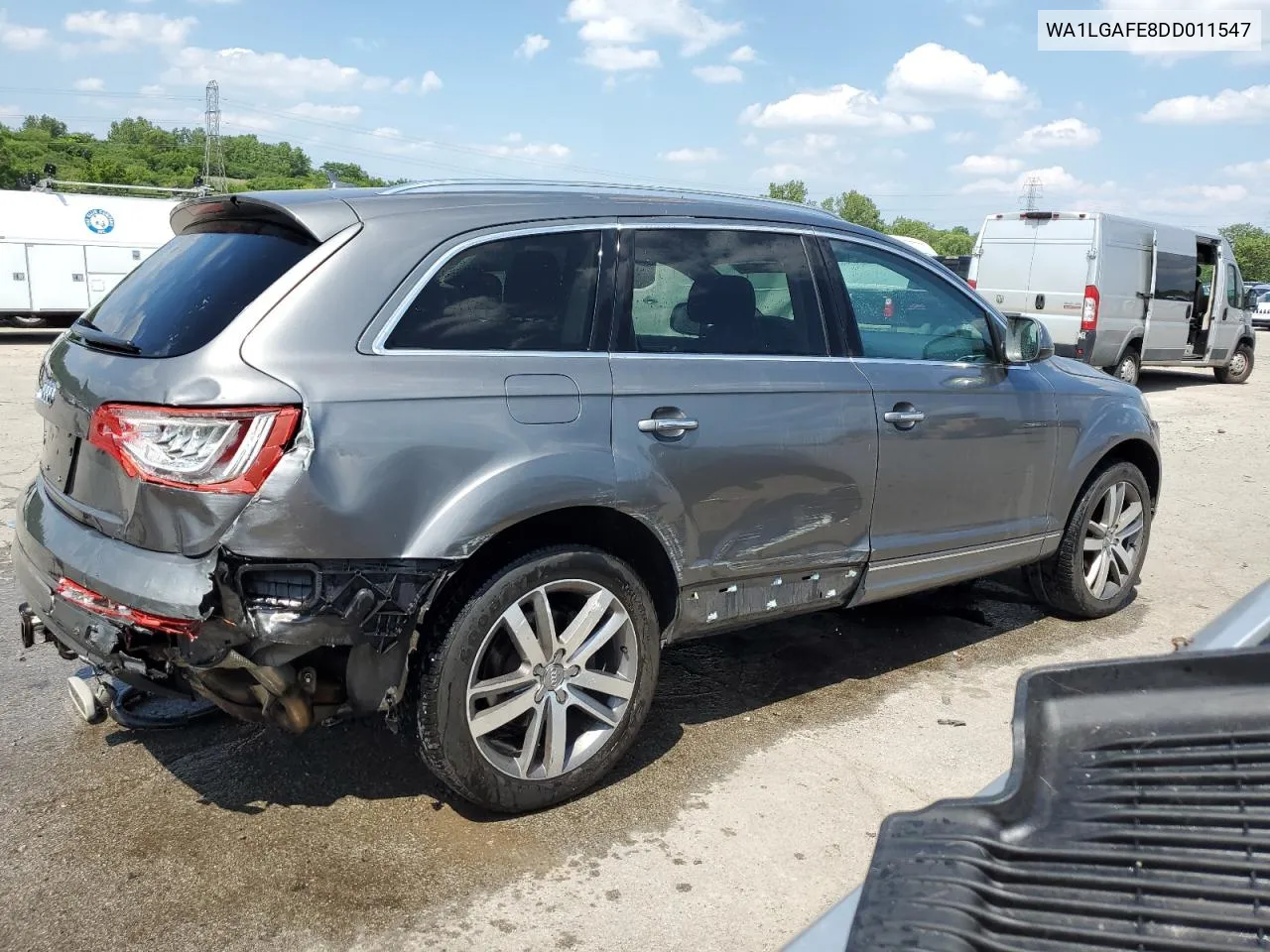 2013 Audi Q7 Premium Plus VIN: WA1LGAFE8DD011547 Lot: 60068444