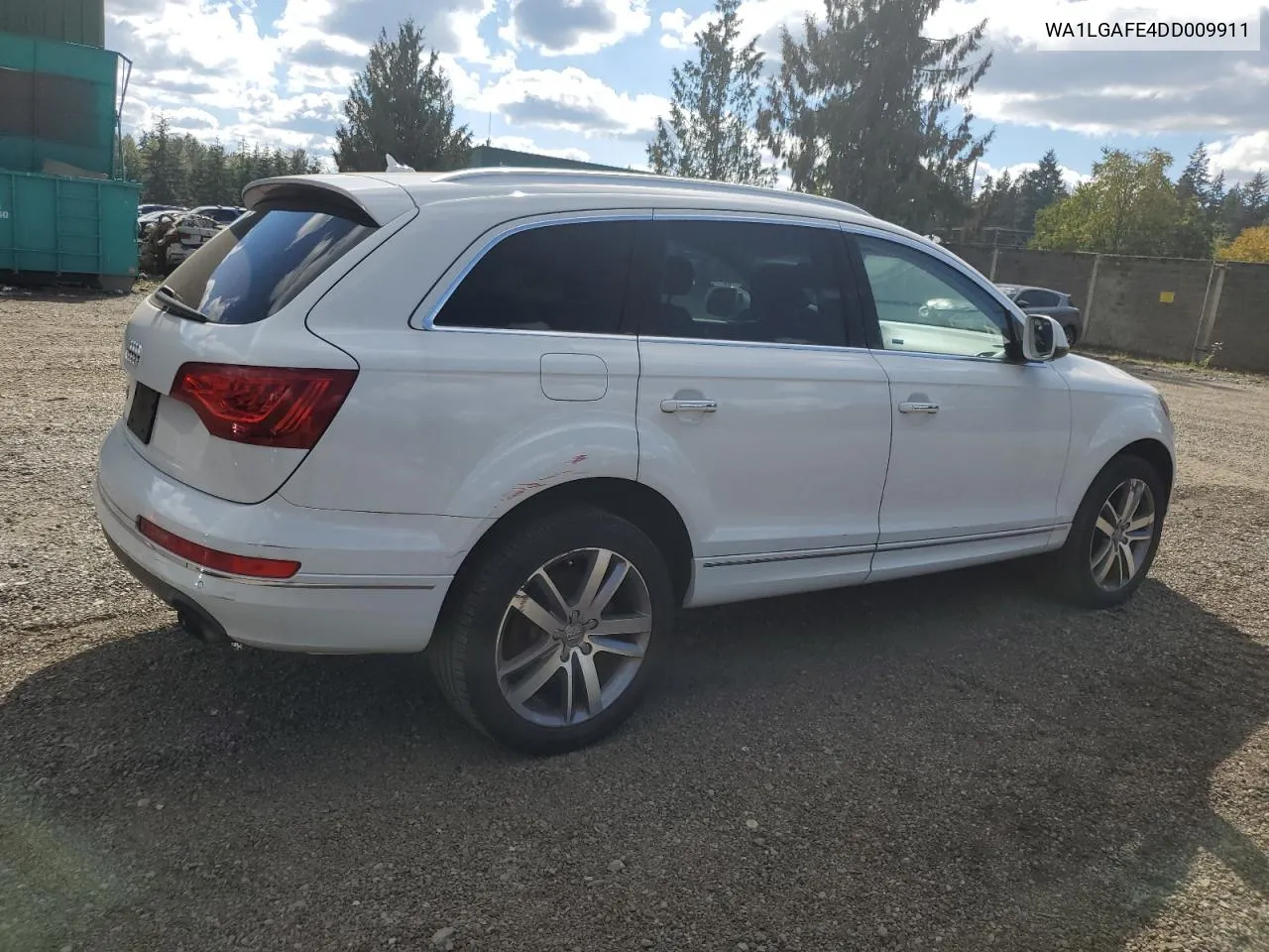 2013 Audi Q7 Premium Plus VIN: WA1LGAFE4DD009911 Lot: 72462854