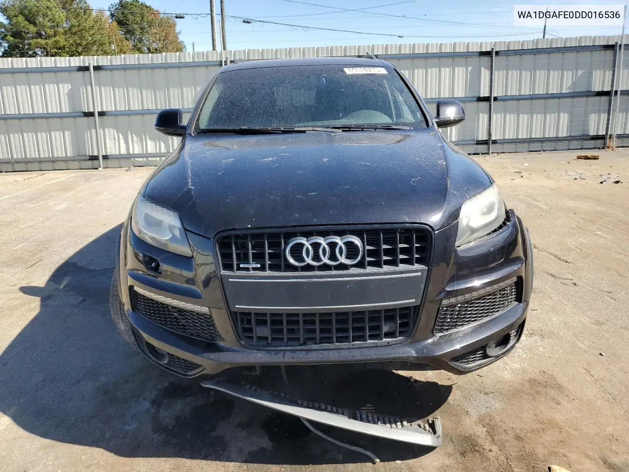 WA1DGAFE0DD016536 2013 Audi Q7 Prestige