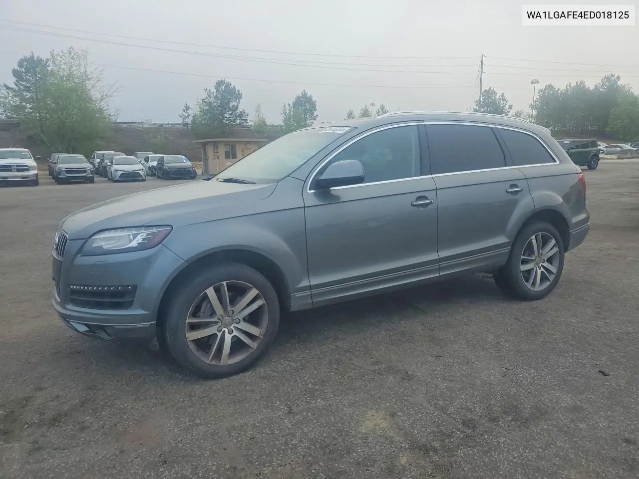 2014 Audi Q7 Premium Plus VIN: WA1LGAFE4ED018125 Lot: 48586856
