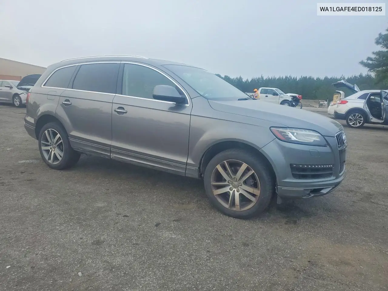 2014 Audi Q7 Premium Plus VIN: WA1LGAFE4ED018125 Lot: 48586856