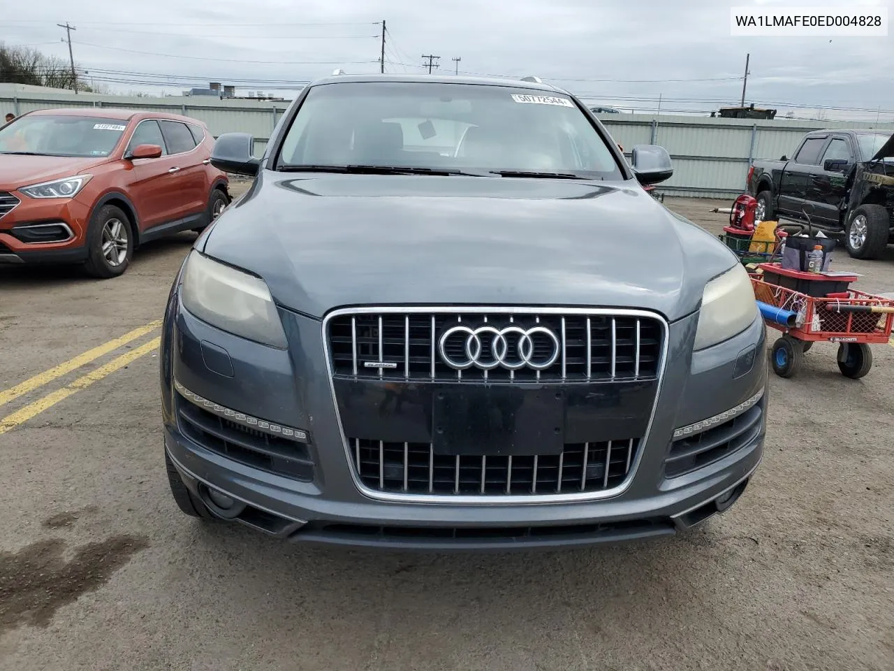 2014 Audi Q7 Premium Plus VIN: WA1LMAFE0ED004828 Lot: 50772544