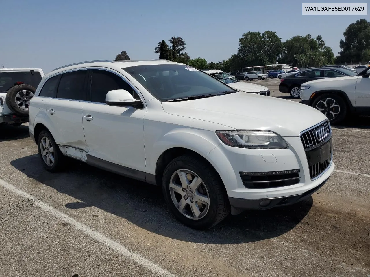 WA1LGAFE5ED017629 2014 Audi Q7 Premium Plus