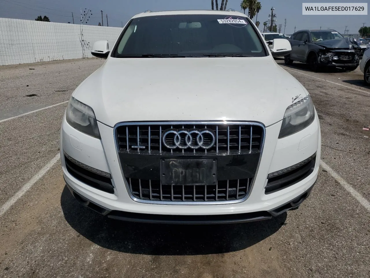 WA1LGAFE5ED017629 2014 Audi Q7 Premium Plus