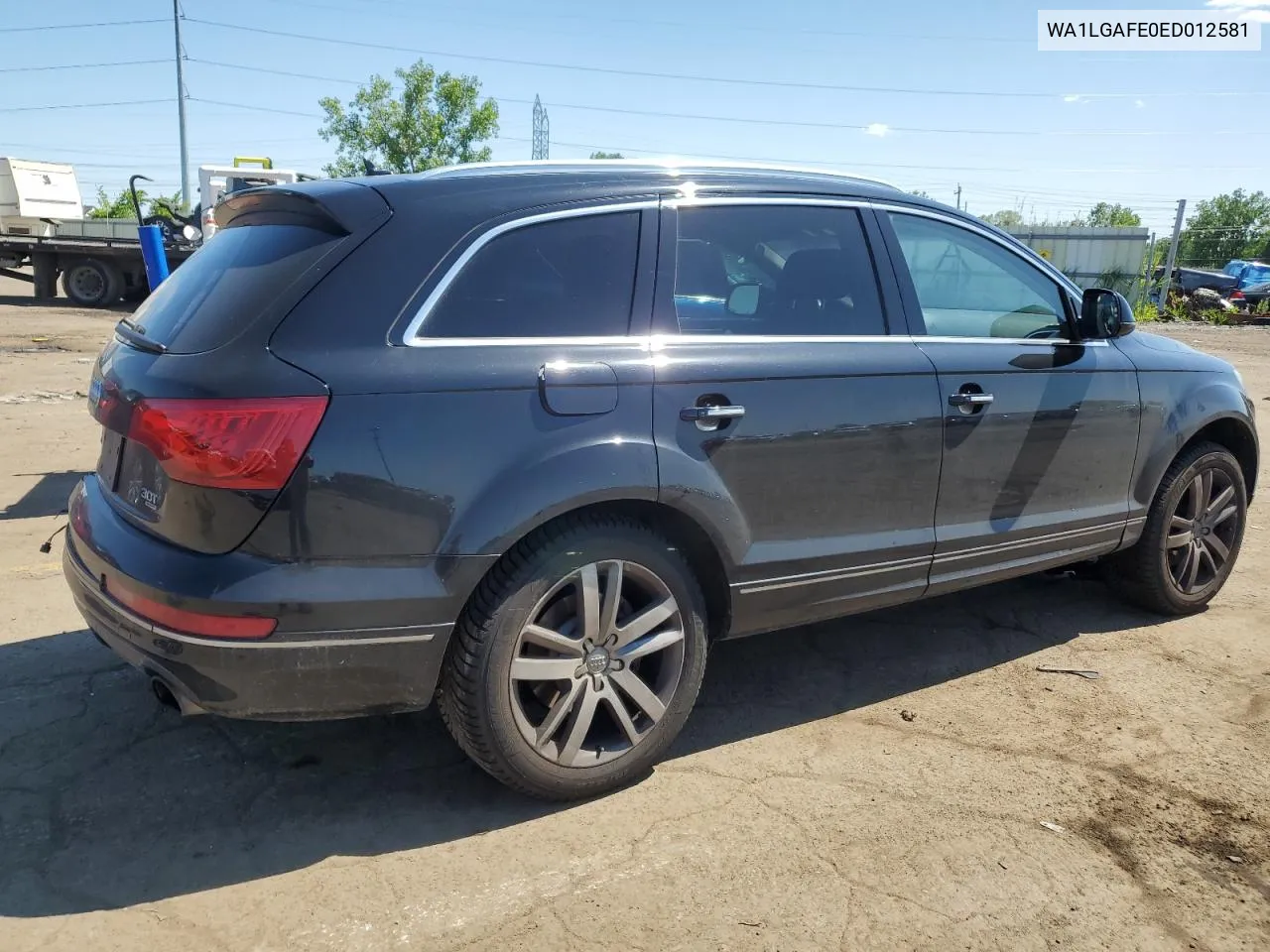 2014 Audi Q7 Premium Plus VIN: WA1LGAFE0ED012581 Lot: 56744014