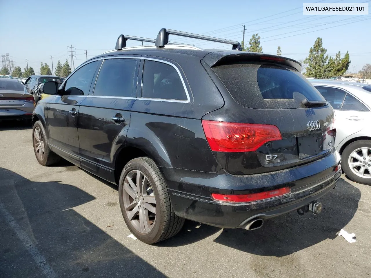 2014 Audi Q7 Premium Plus VIN: WA1LGAFE5ED021101 Lot: 59340984