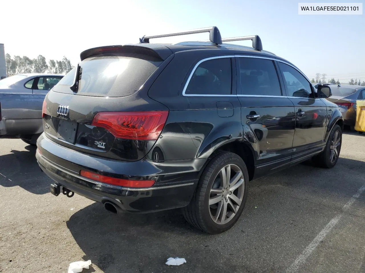 2014 Audi Q7 Premium Plus VIN: WA1LGAFE5ED021101 Lot: 59340984