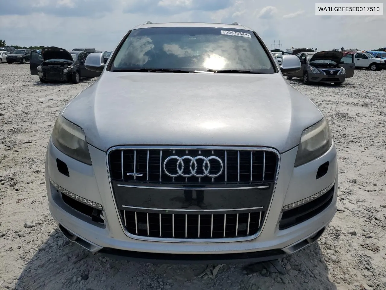 2014 Audi Q7 Premium Plus VIN: WA1LGBFE5ED017510 Lot: 59473844