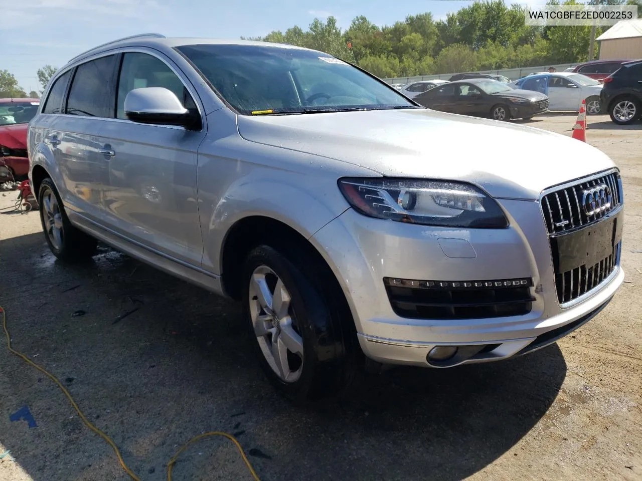 2014 Audi Q7 Premium VIN: WA1CGBFE2ED002253 Lot: 60434304