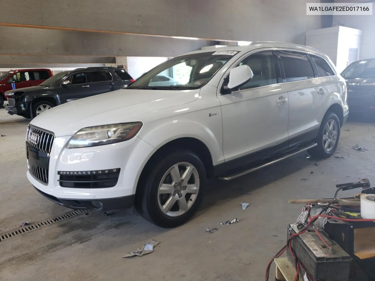 2014 Audi Q7 Premium Plus VIN: WA1LGAFE2ED017166 Lot: 60737514