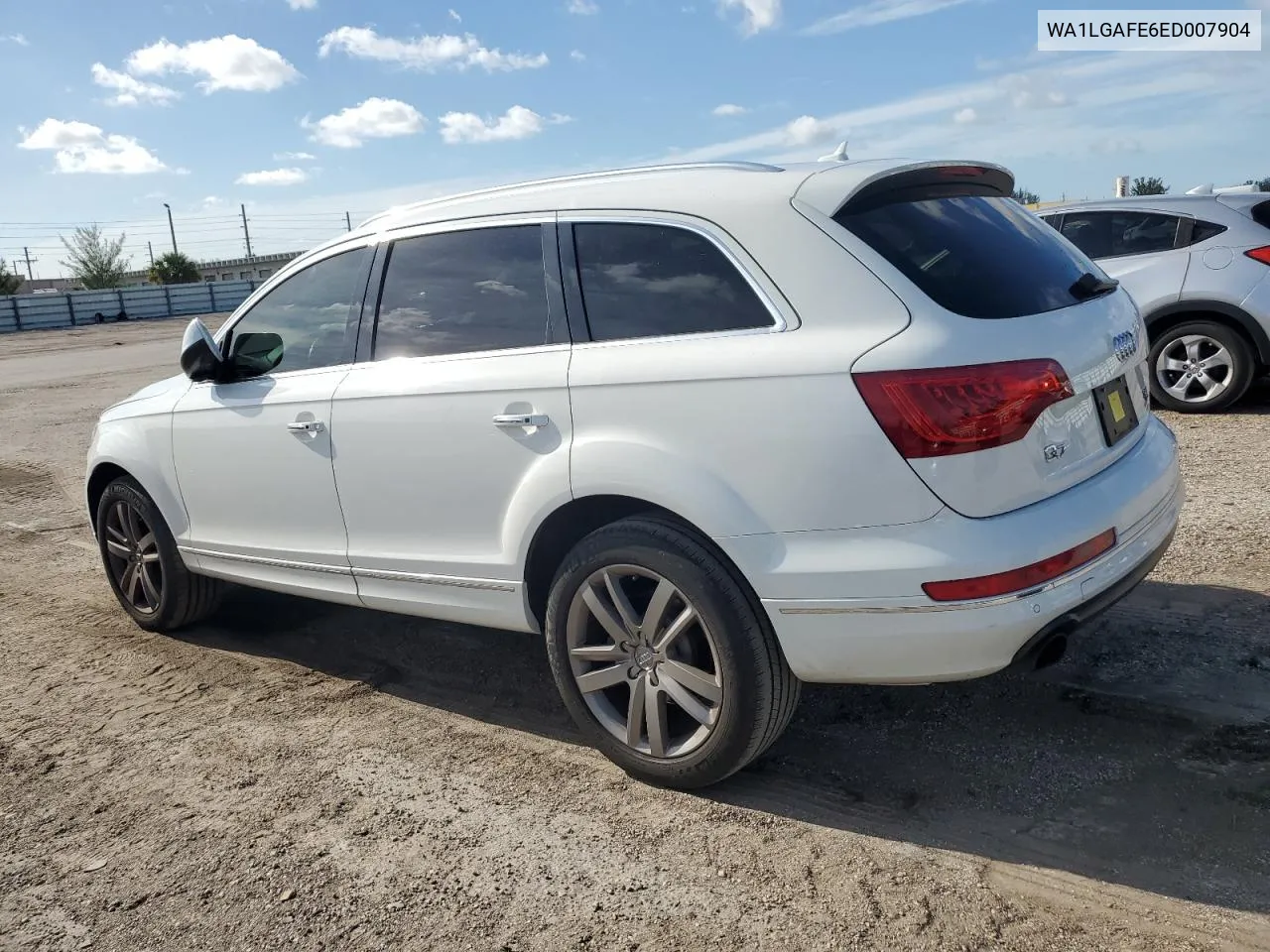 2014 Audi Q7 Premium Plus VIN: WA1LGAFE6ED007904 Lot: 61023044