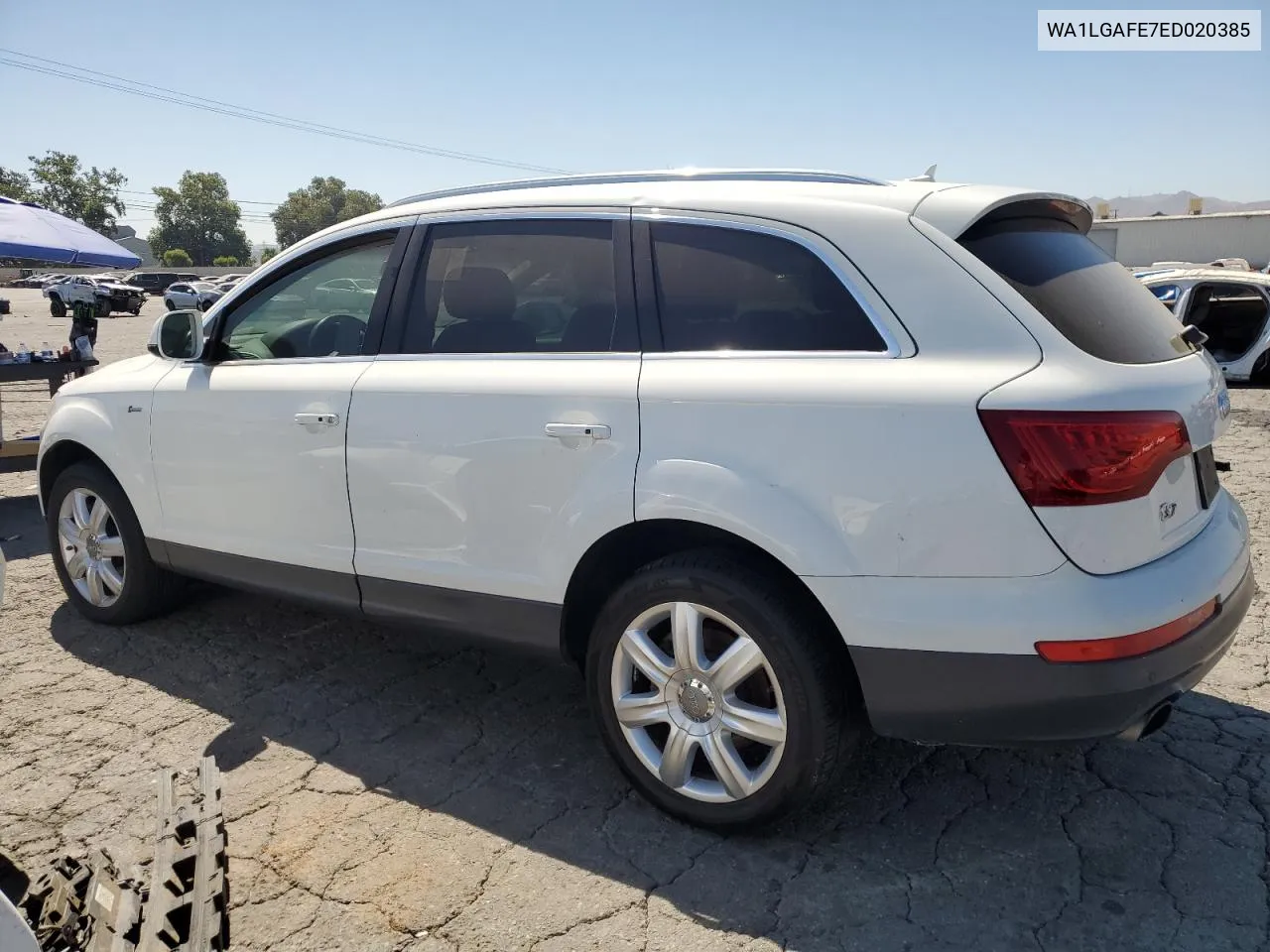 WA1LGAFE7ED020385 2014 Audi Q7 Premium Plus