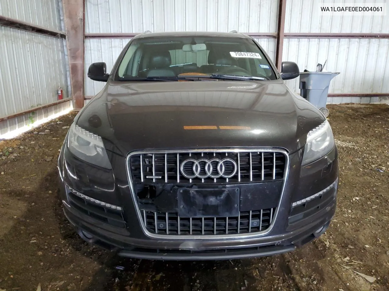 2014 Audi Q7 Premium Plus VIN: WA1LGAFE0ED004061 Lot: 70847324