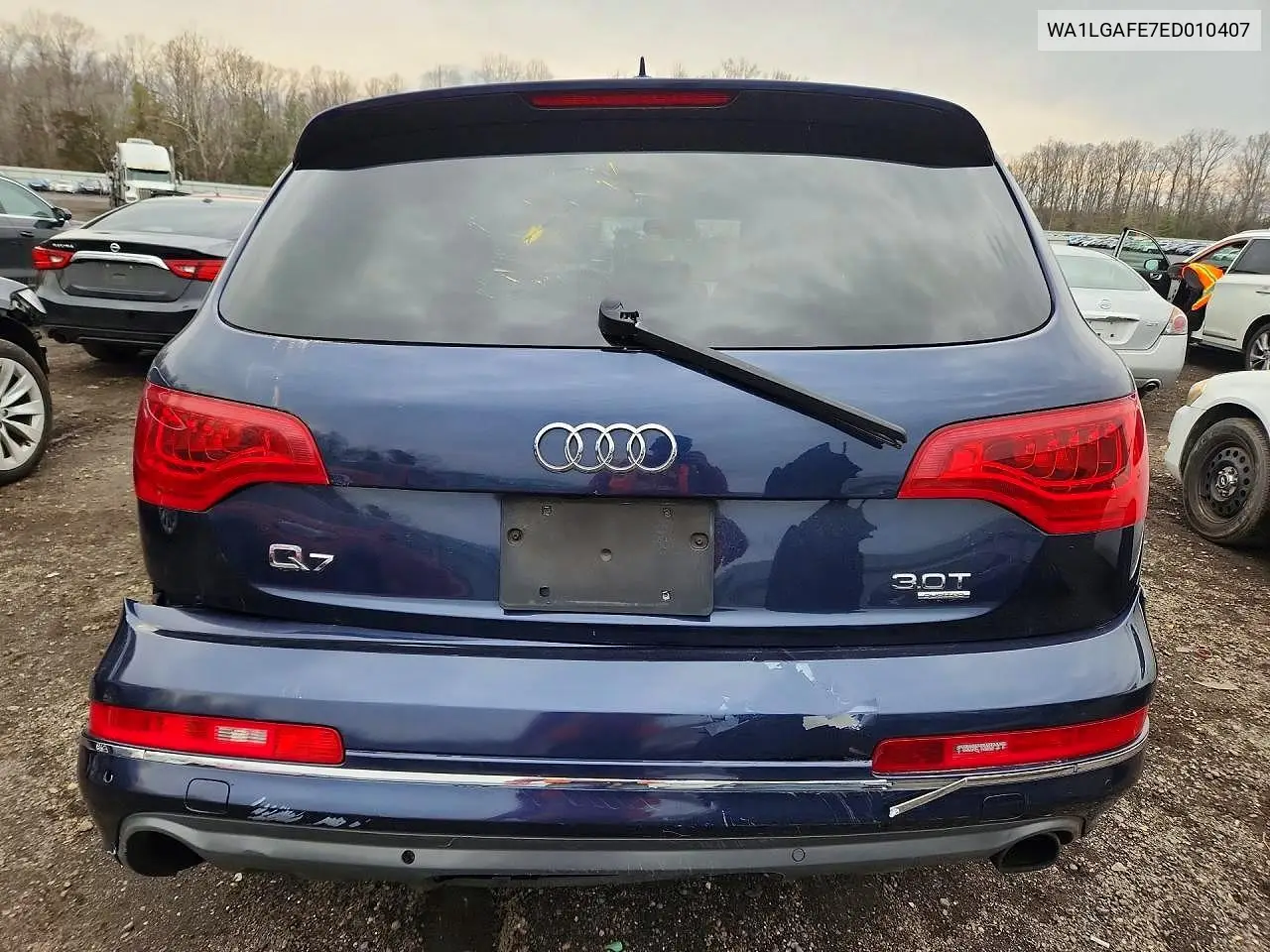 WA1LGAFE7ED010407 2014 Audi Q7 Premium Plus