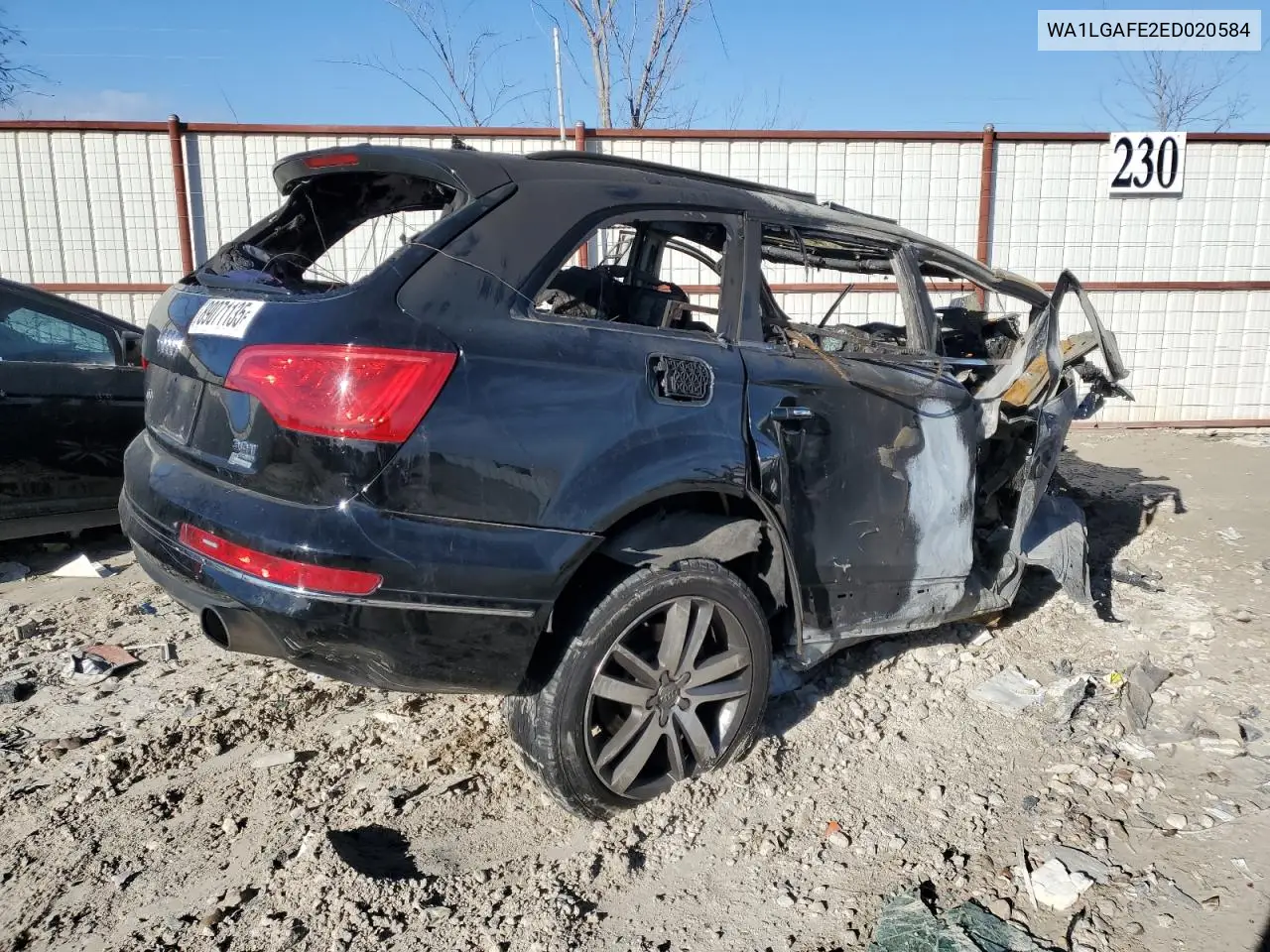WA1LGAFE2ED020584 2014 Audi Q7 Premium Plus