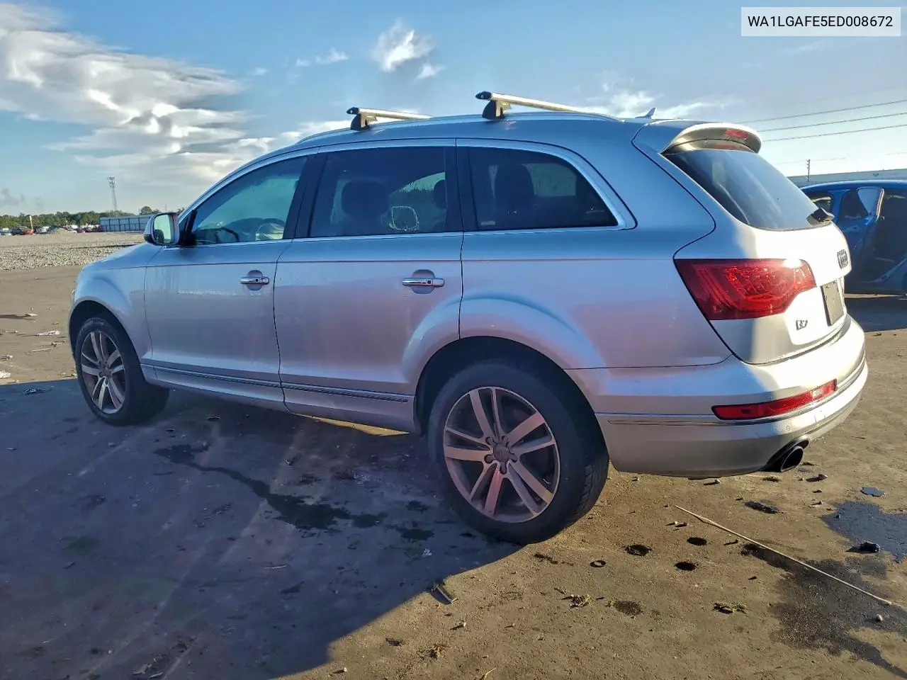 WA1LGAFE5ED008672 2014 Audi Q7 Premium Plus