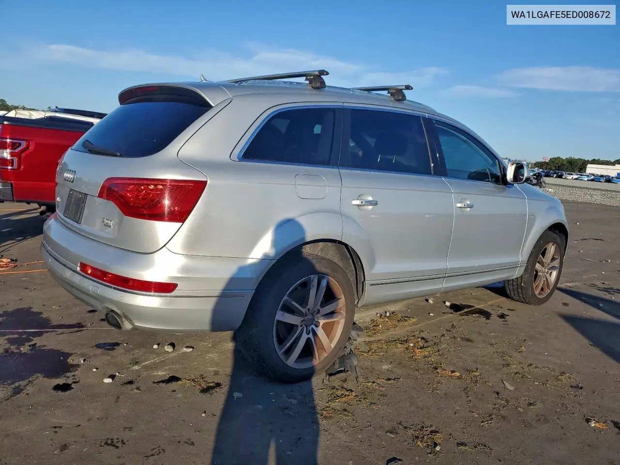 WA1LGAFE5ED008672 2014 Audi Q7 Premium Plus