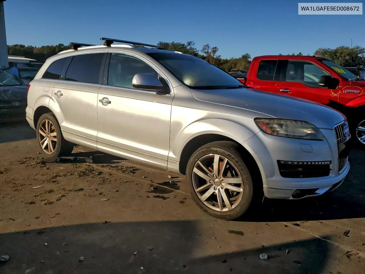 WA1LGAFE5ED008672 2014 Audi Q7 Premium Plus