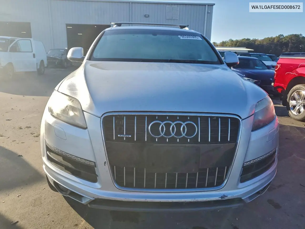 WA1LGAFE5ED008672 2014 Audi Q7 Premium Plus