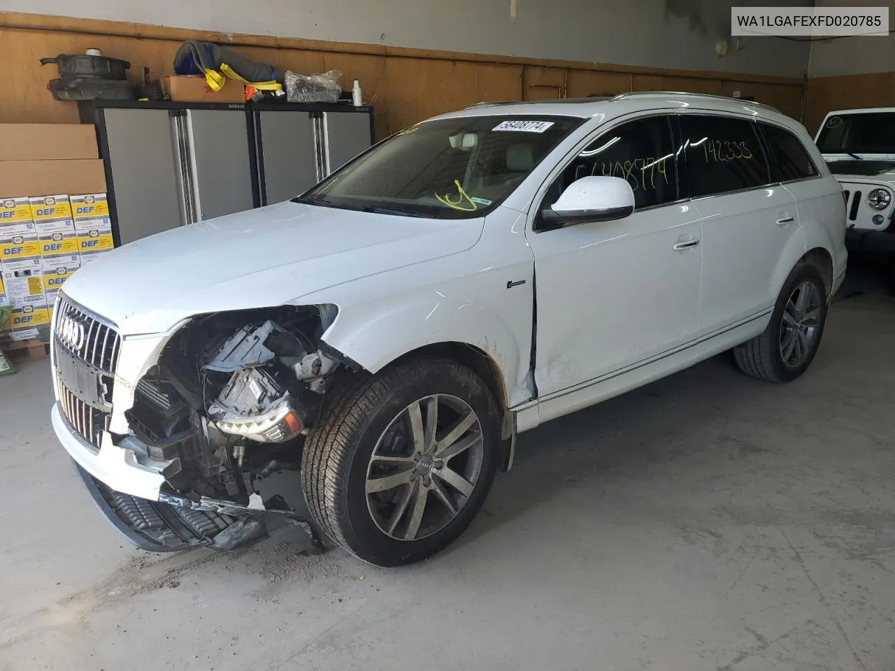 2015 Audi Q7 Premium Plus VIN: WA1LGAFEXFD020785 Lot: 56408774