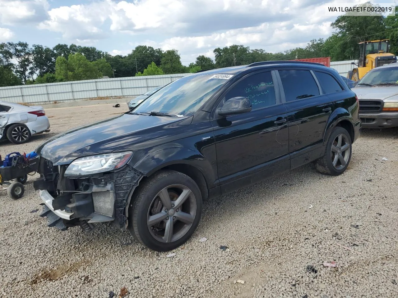 2015 Audi Q7 Premium Plus VIN: WA1LGAFE1FD022019 Lot: 59324994