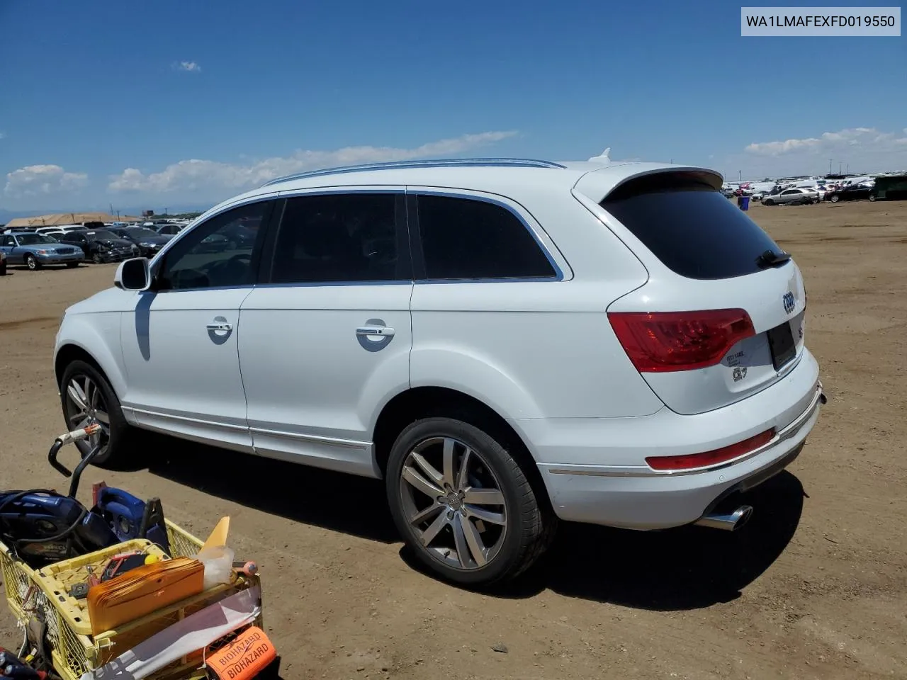 2015 Audi Q7 Tdi Premium Plus VIN: WA1LMAFEXFD019550 Lot: 61205304