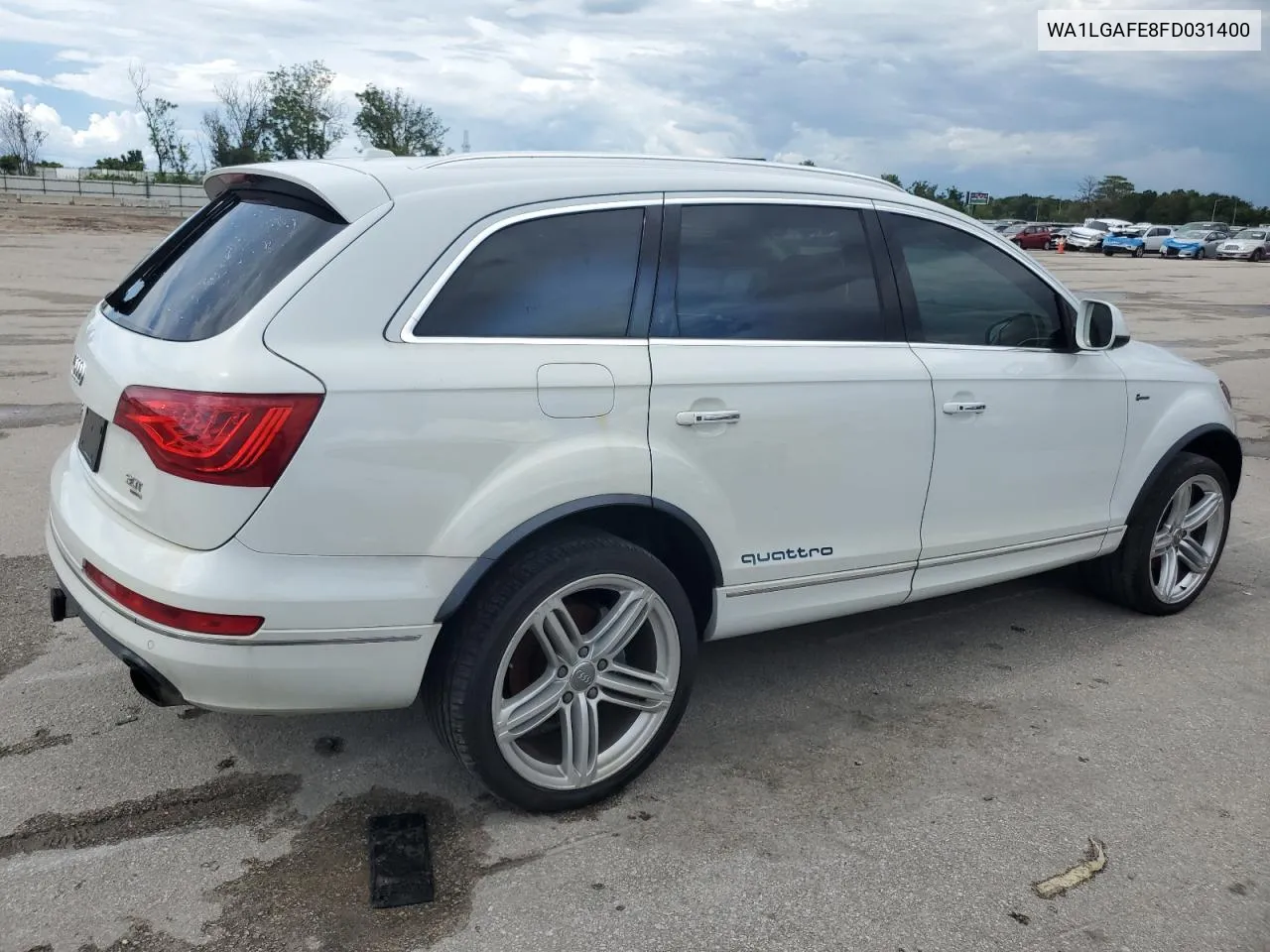 2015 Audi Q7 Premium Plus VIN: WA1LGAFE8FD031400 Lot: 61206084