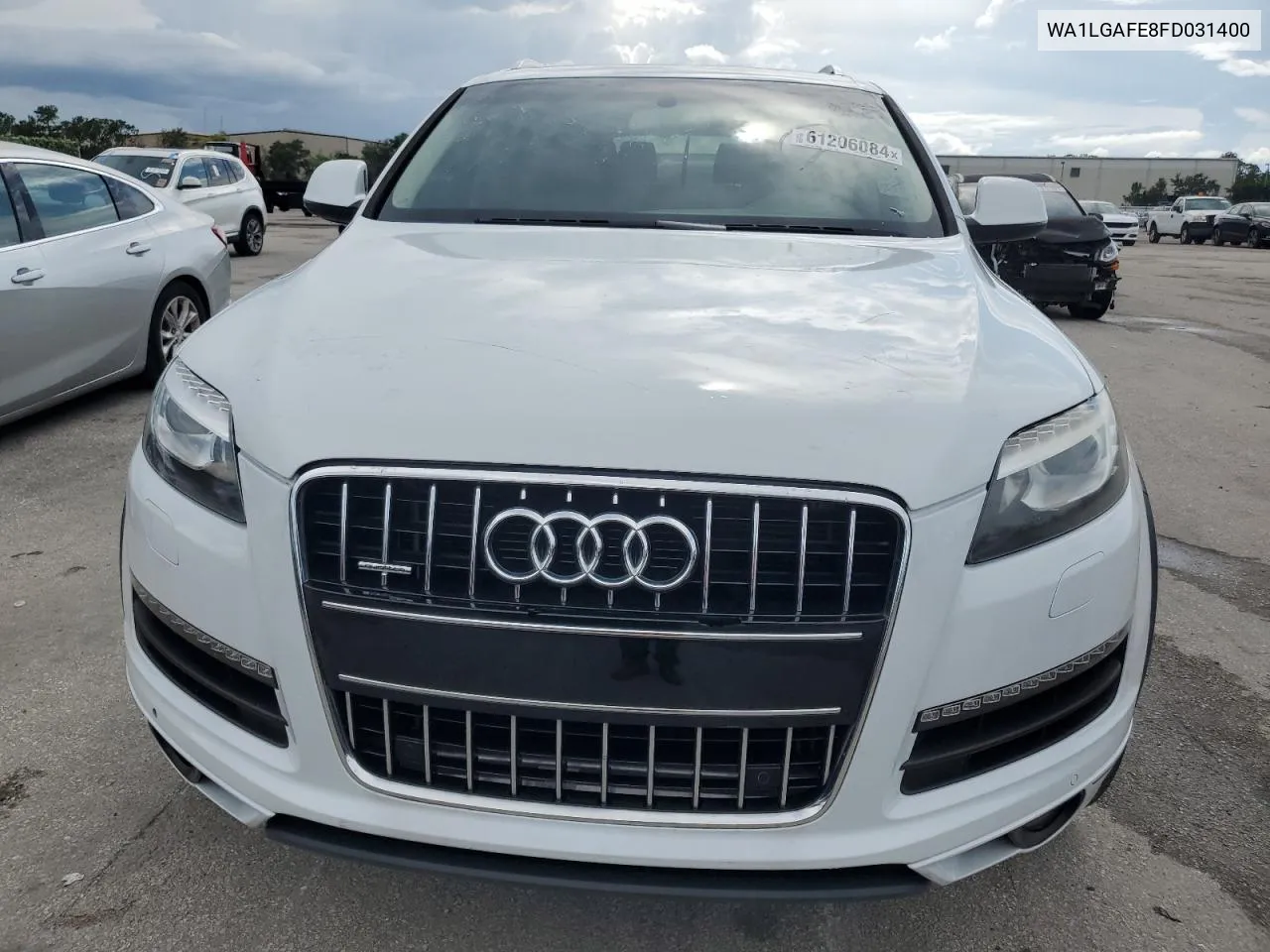 2015 Audi Q7 Premium Plus VIN: WA1LGAFE8FD031400 Lot: 61206084