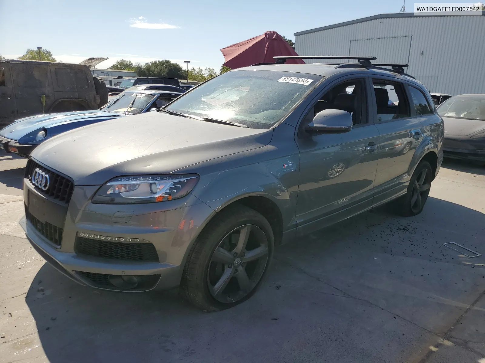 WA1DGAFE1FD007542 2015 Audi Q7 Prestige