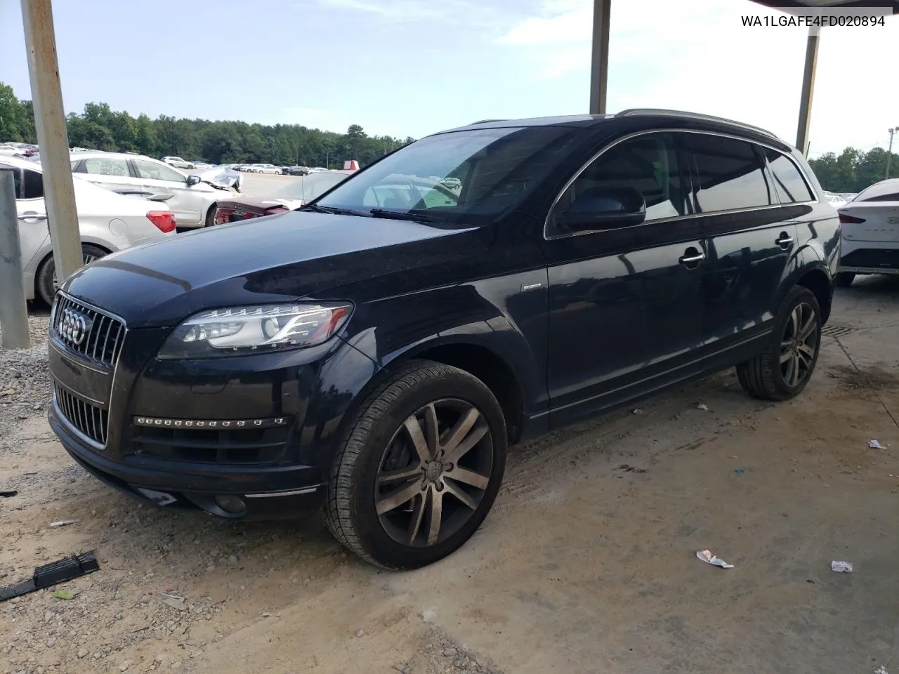 2015 Audi Q7 Premium Plus VIN: WA1LGAFE4FD020894 Lot: 67278824