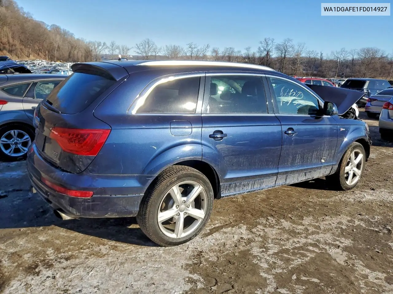 WA1DGAFE1FD014927 2015 Audi Q7 Prestige