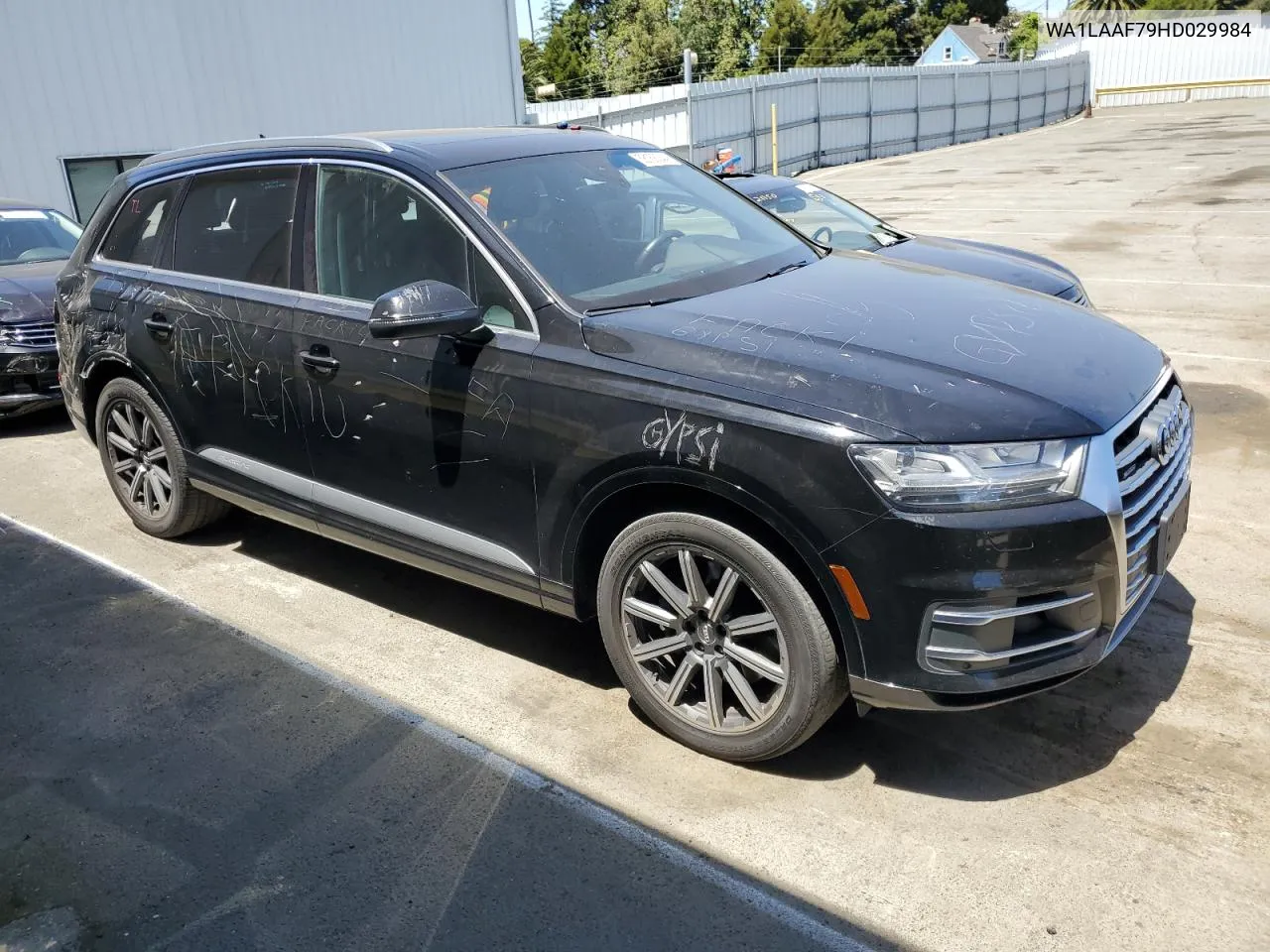 2017 Audi Q7 Premium Plus VIN: WA1LAAF79HD029984 Lot: 58158344