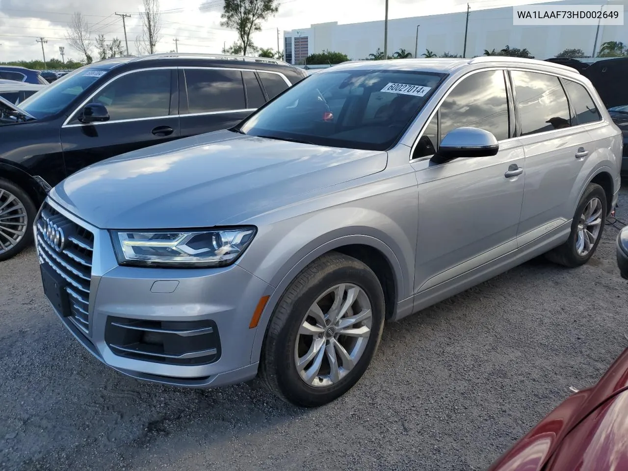 WA1LAAF73HD002649 2017 Audi Q7 Premium Plus