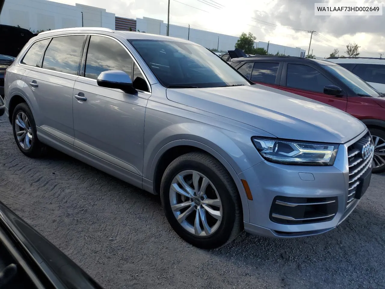 2017 Audi Q7 Premium Plus VIN: WA1LAAF73HD002649 Lot: 60027014