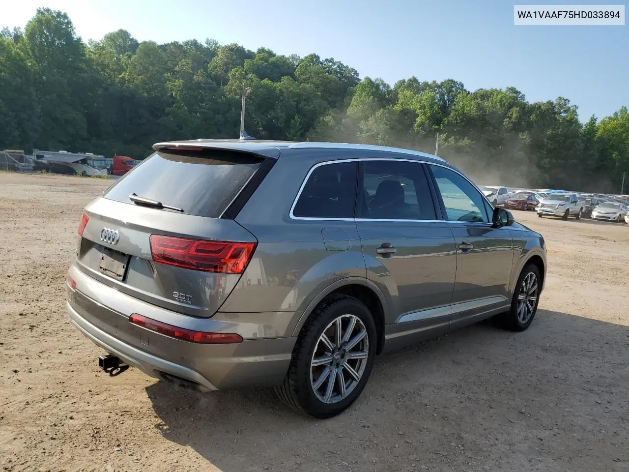 WA1VAAF75HD033894 2017 Audi Q7 Prestige